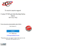 Tablet Screenshot of help.tcmi.com